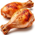 Куриная голень без кожи жареная - состав и БЖУ