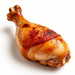 Куриная голень запечённая, с кожей - состав и БЖУ
